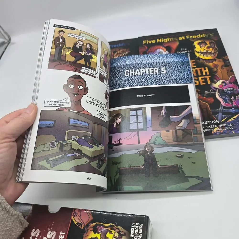 Five Nights at Freddy's Graphic Novel Trilogy Box Set Paperback Excellent